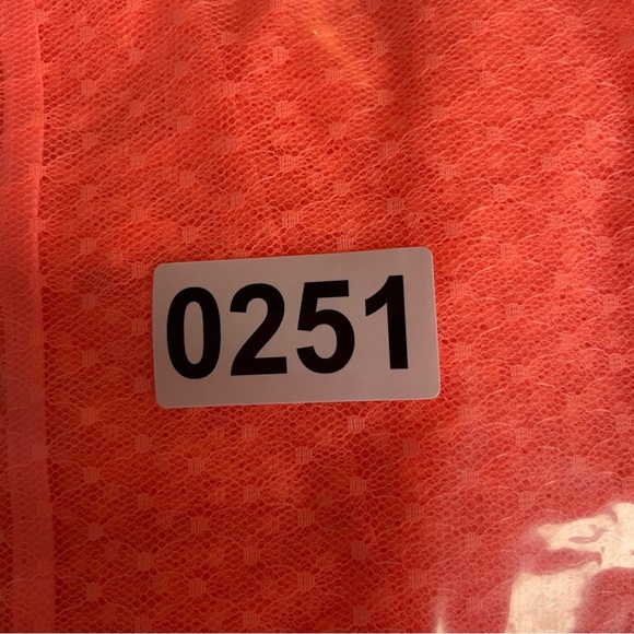 New! Victoria’s Secret Peekaboo Mesh Open-Cup Babydoll neon orange 20251 - Picture 11 of 11